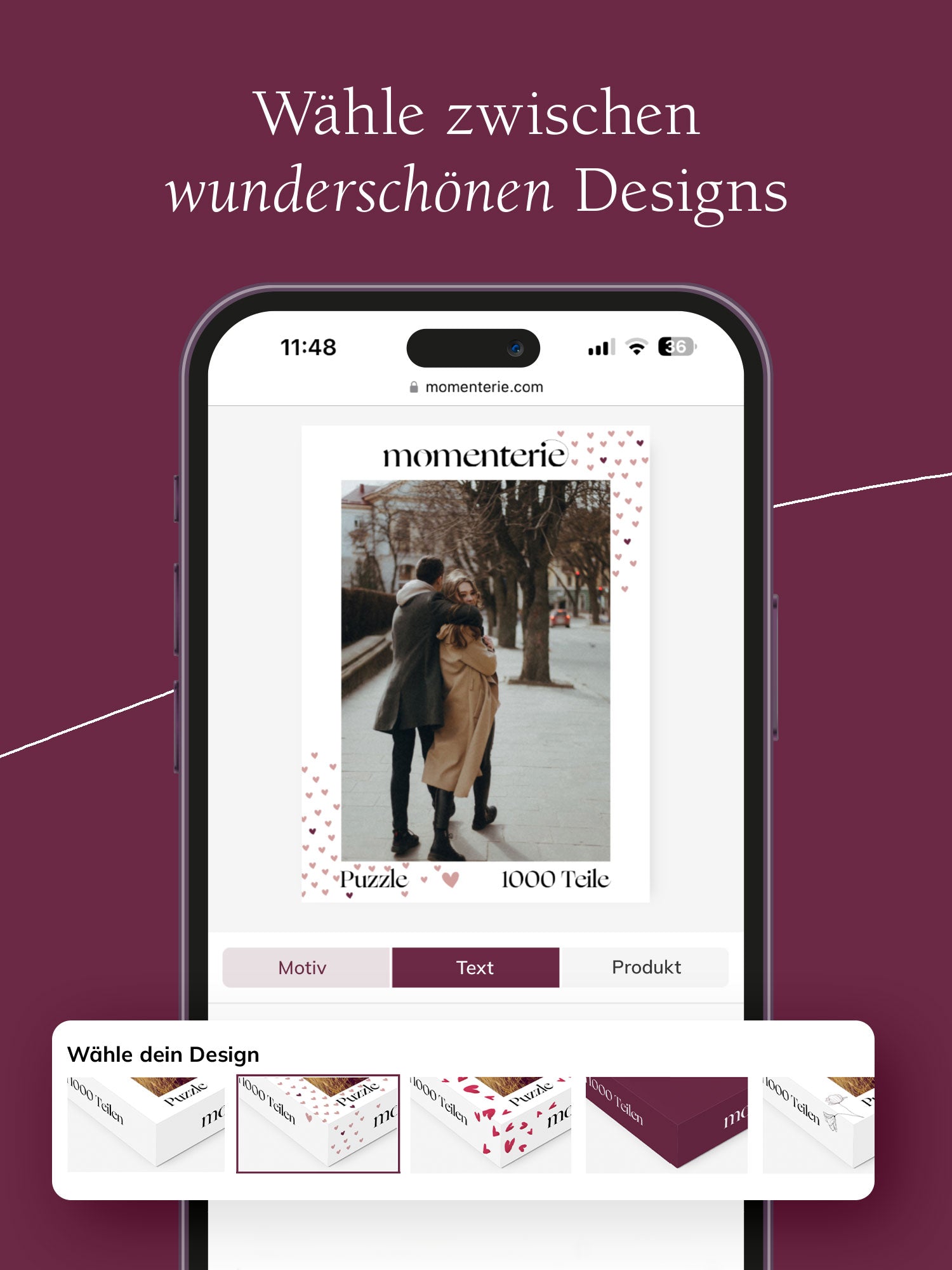 Personalisiertes Fotopuzzle – Puzzle mit eigenem Foto als individuelles und kreatives Geschenk für Familie, Freunde oder Partner