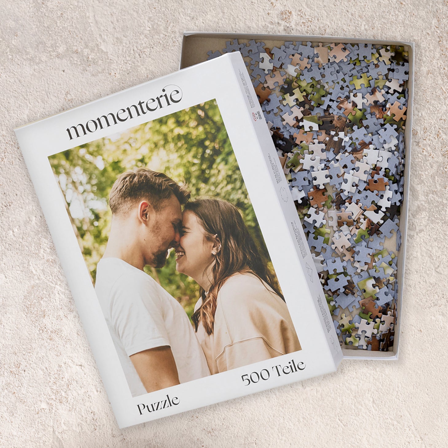 Personalisiertes Fotopuzzle – hochwertiges Puzzle mit eigenem Foto als kreatives und individuelles Geschenk für Familie, Freunde oder Partner
