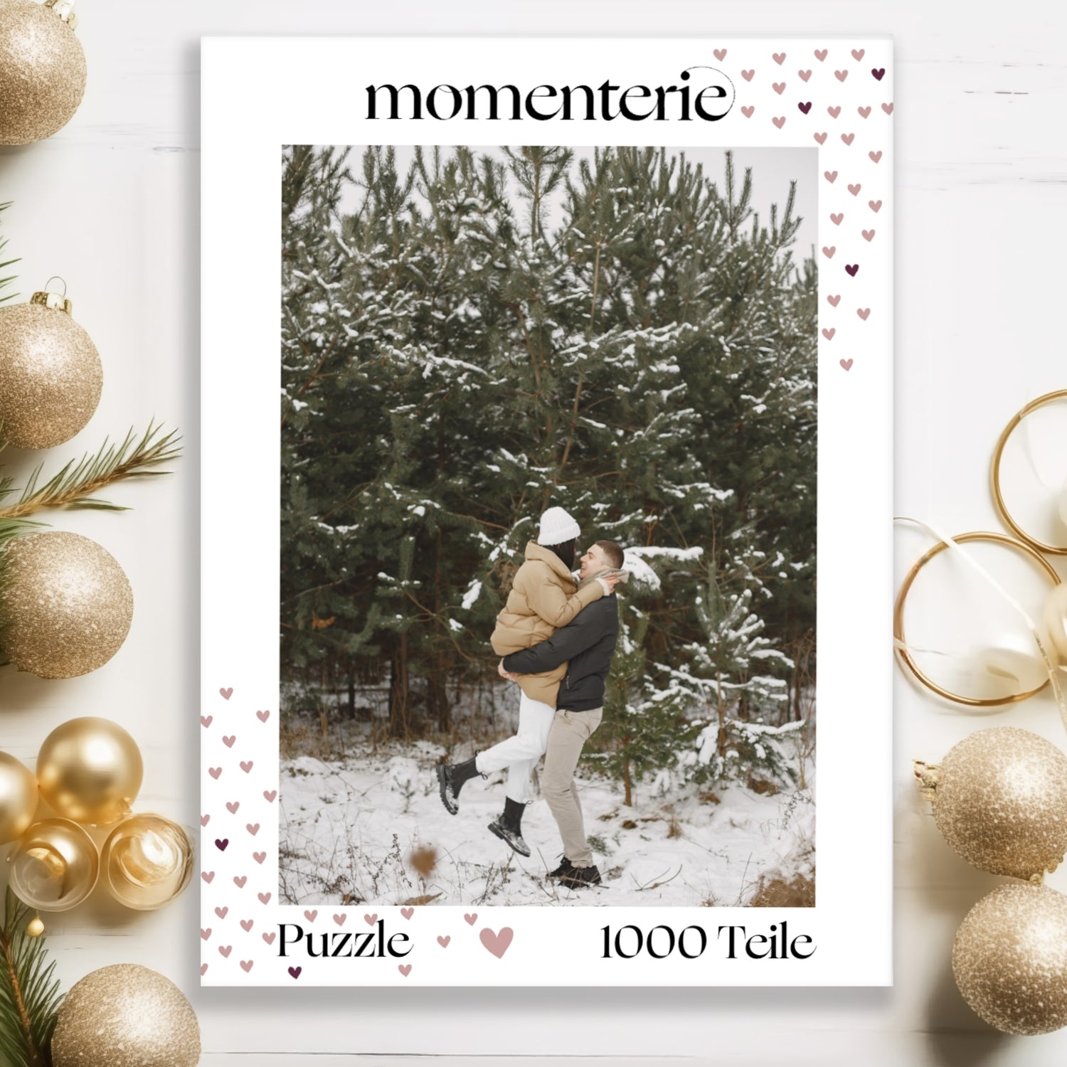 Puzzle photo de Noël pour homme