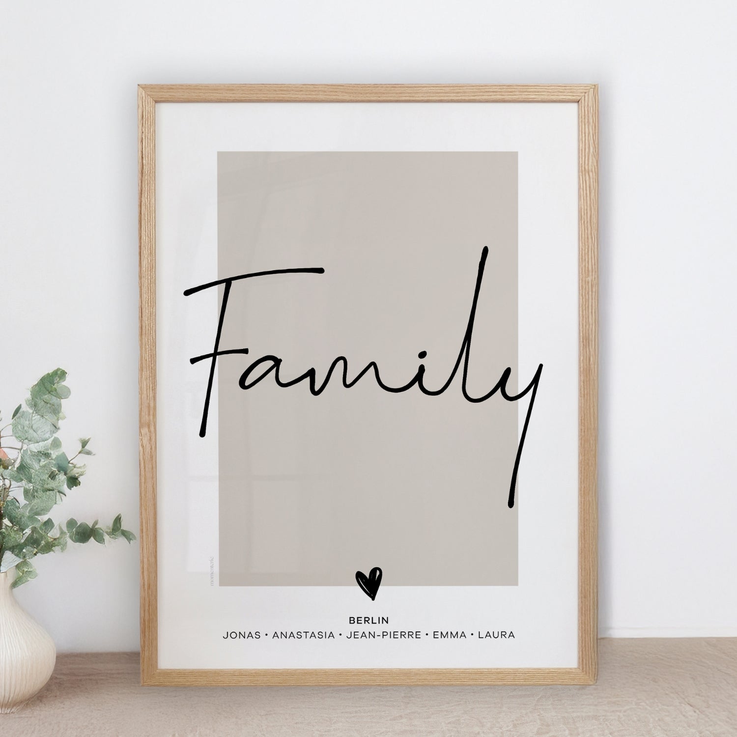 Poster "Famiglia"